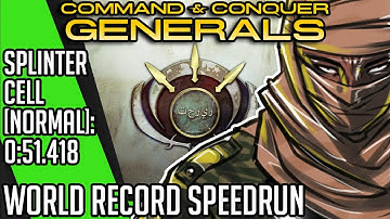 Command & Conquer [C&C] Generals: Splinter Cell [Normal] [World Record]