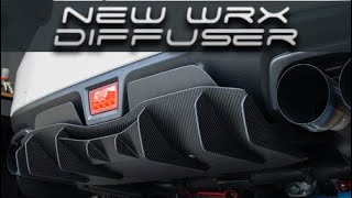 Made a new diffuser for my WRX!