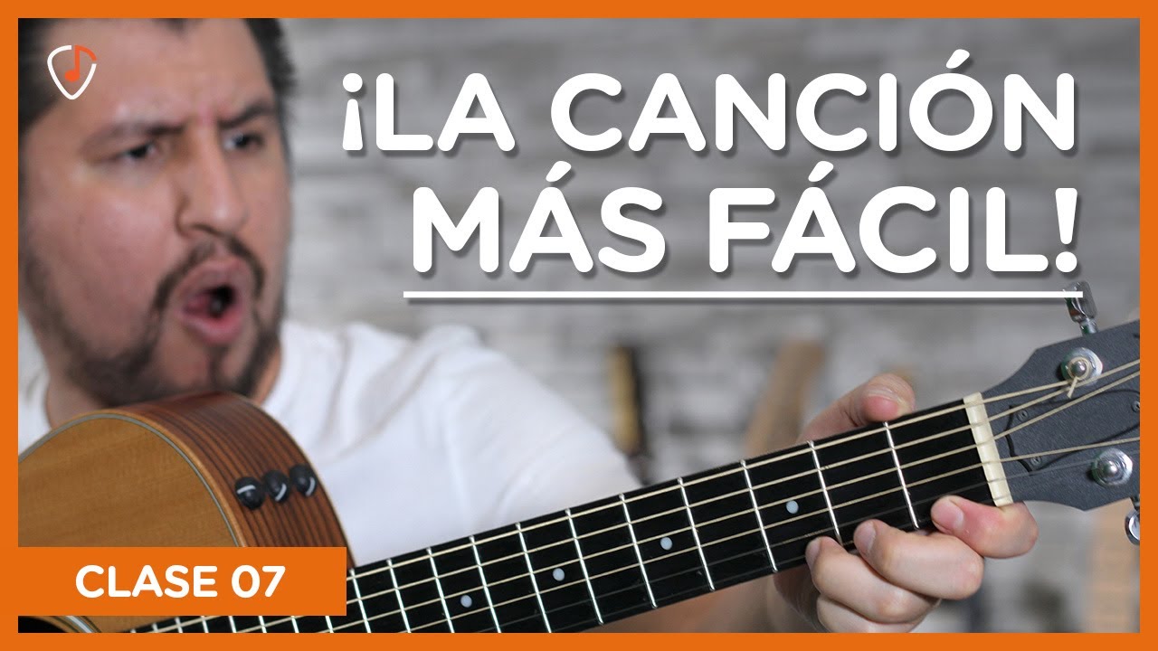 🎸Aprende a tocar TÚ PRIMERA CANCIÓN EN GUITARRA | Curso Principiantes  Lección #7🎸 - YouTube