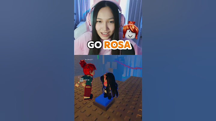 It was so fun to play with Rosa!!🤩👀 #roblox #2playerobby