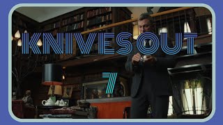 Knives out (2019)- A Doughnut within a Doughnut scene reverse