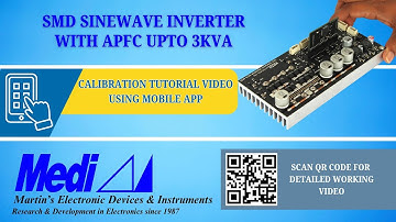 SMD SINEWAVE INVERTER CALIBRATION THROUGH MOBILE APP