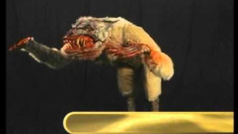 Animated Life Size Huge Attacking Hell Hound Professional Haunted House Halloween Prop