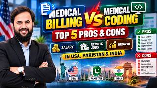 Medical Billing vs Medical Coding | Salary, Remote Jobs & Career Growth | USA, Pakistan & India News