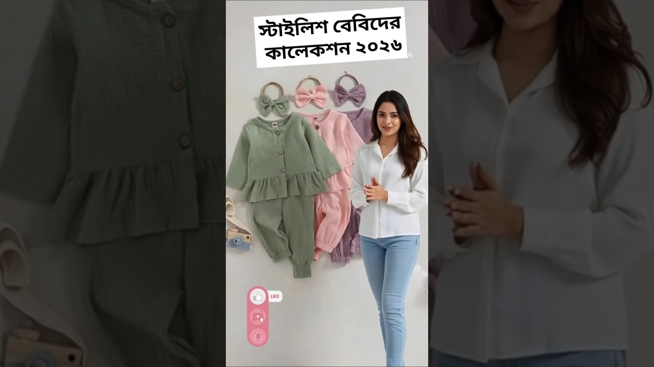 Baby Dress Set 2026 👶☀️ | Cute Baby Summer Dress | স্টাইলিশ বেবি ড্রেস