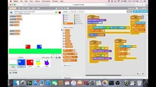 scratch tutorial on how to make a combat/fighting game (part2)