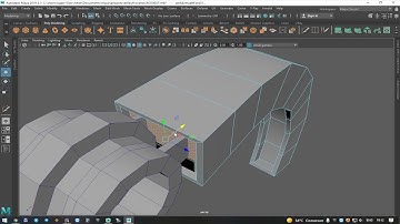 Spider robot in 3D maya 2019. After BEGINNER PRO
