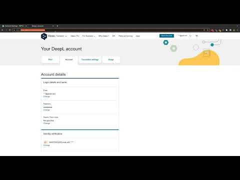DeepL Translate API