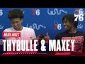 Matisse Thybulle & Tyrese Maxey Talk Defense and Teamwork (10.30.21)