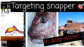 Winter Deepwater Snapper Fishing With Simrad EVO3s