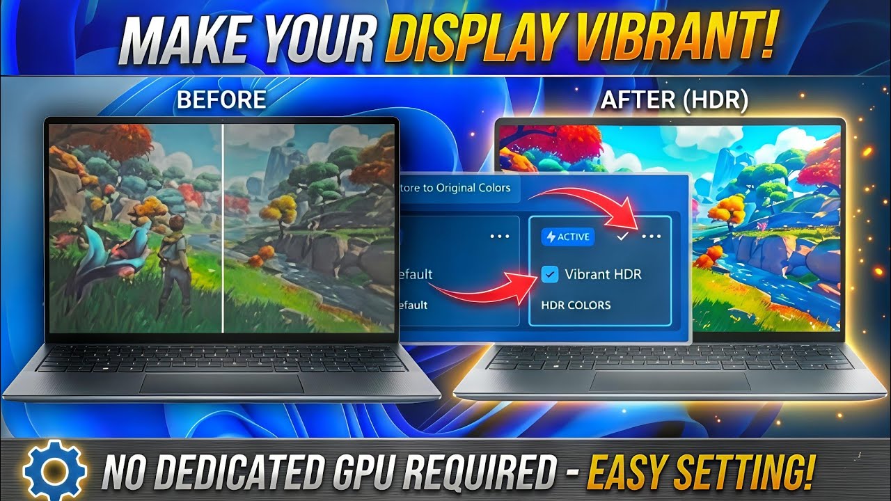 Display Look Make Your Display Screen Look 10x Better Like OLED! | Full Optimum ...