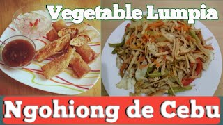 Ngohiong | Vegetable Lumpia