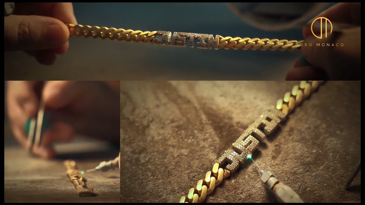 A Monaco Chain™ With Your Name On It Monaco Chain™ Personalized ID