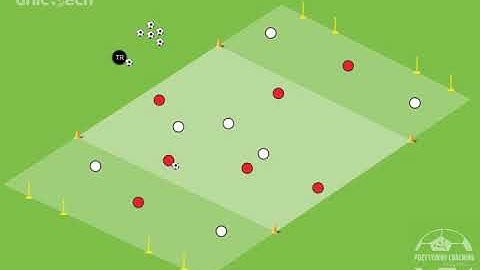 Transition game 7v7 in three zones