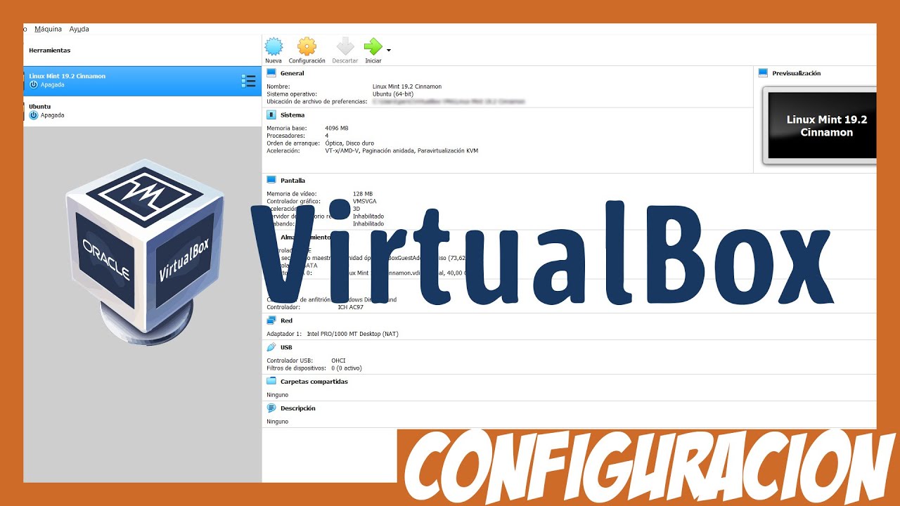 Configurando VirtualBox para probar distribuciones Linux - YouTube