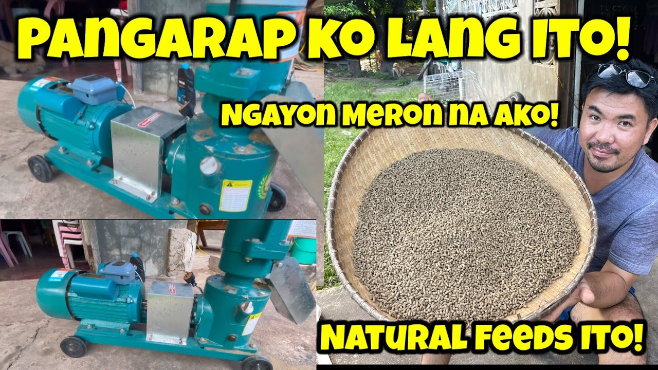 Isa sa pangarap ko ay natupad na | Pelletizer machine