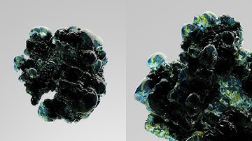 Creating Procedural Abstract Rock Growth Effect In Blender Geometry Nodes