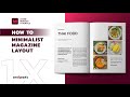 How to Basic to Create Minimalist Magazine Layout in Adobe Indesign CC 2020