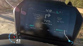Turn-by-turn navigation for the Voge SR3