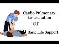 CPR Cardio Pulmonary Resuscitation / Basic Life Support in Hindi