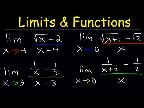 Limits of Rational Functions - Fractions and Square Roots