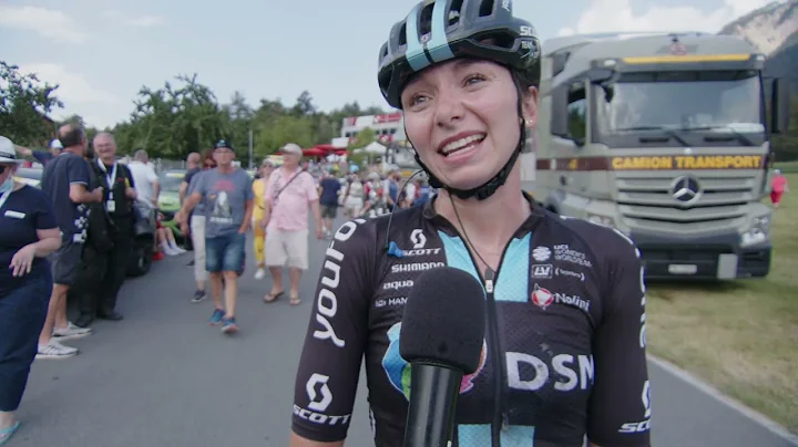 Liane Lippert - Interview at the finish - Stage 3 ...
