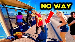 WILD Ride In The HOOD On My SURRON X! 👀 (Open Air Market) #bikelife 