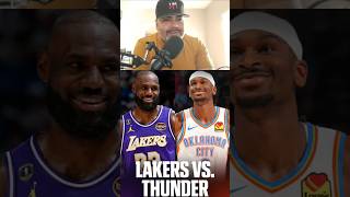 who takes the series ? #lakers #okc #okcthunder #comedyreels #nba #nbaplayoffs #nbabasketball #laugh