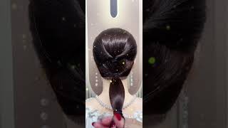 Tie Your Hair Like a Pro! 💇‍♀️ Easy Step-by-Step Guide #hairstyle #hairtutorial