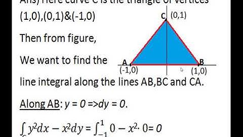 Line Integrals in Plane and Space-Third sem Complimentary Mathematics