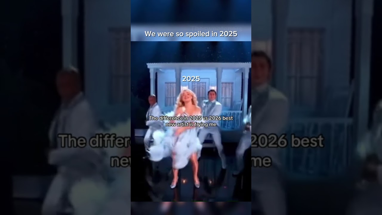 2025 VS 2026 best new artist 