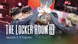 9 Trophies | T1 THE LOCKER ROOM 2020 EP.5 | 2020 LCK SPRING FINALS