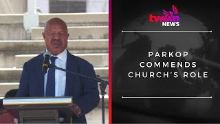 Parkop commends Church’s Role