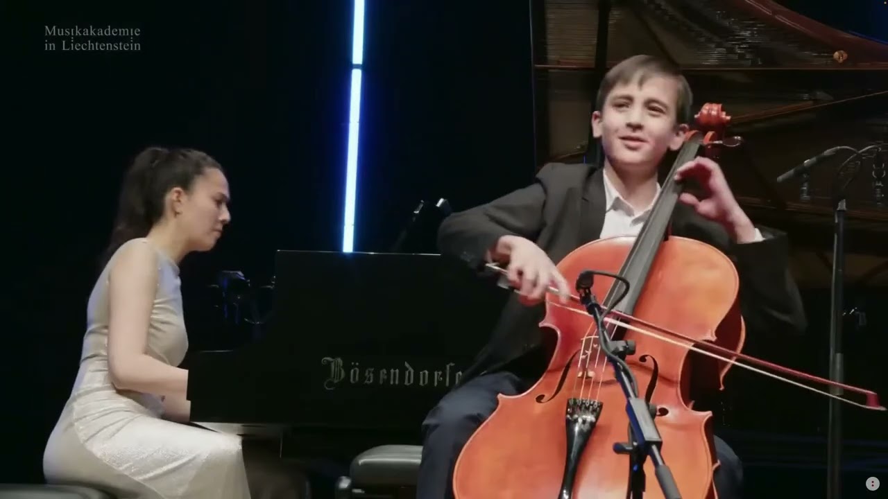 Geneva Junior Music Competition 2025 - Junior C - Cello - Dylan Russell