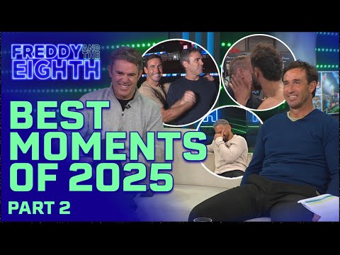 Best Moments from Freddy & the Eighth 2025😂  - Part 2 | NRL on Nine