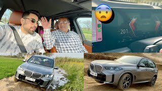 Almost Crashed at 200km/hr 😨 Papa Does BMW SPEED Test | BMW X5 buri Tarah Fass Gayi 😭