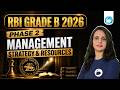 RBI Grade B 2026 | Phase 2 | Management | Strategy &amp; Resources