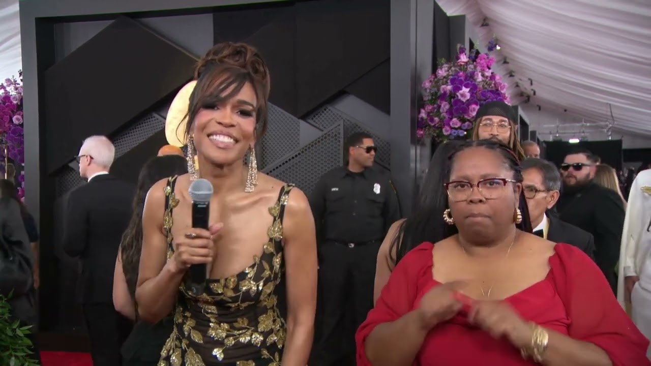Michelle Williams 2026 Grammys Red Carpet Interview - YouTube