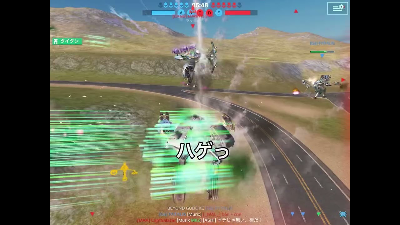 War robots ヅラチャンネル　soraさんとデュオバトルで凸って行く〜