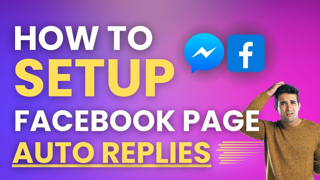 How To Create Facebook Page Auto Replies in Go High Level - YouTube