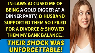 In-Laws Brand Me a Gold Digger at Dinner Party, Husband Sides with Them, Leading to Divorce