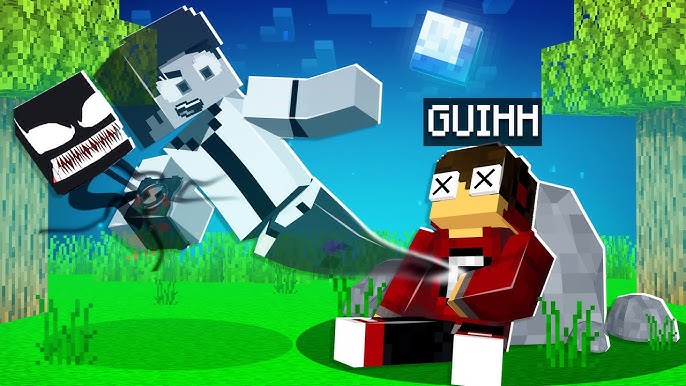 minecraft mas quem TOCAR NO AZUL MORRE! 