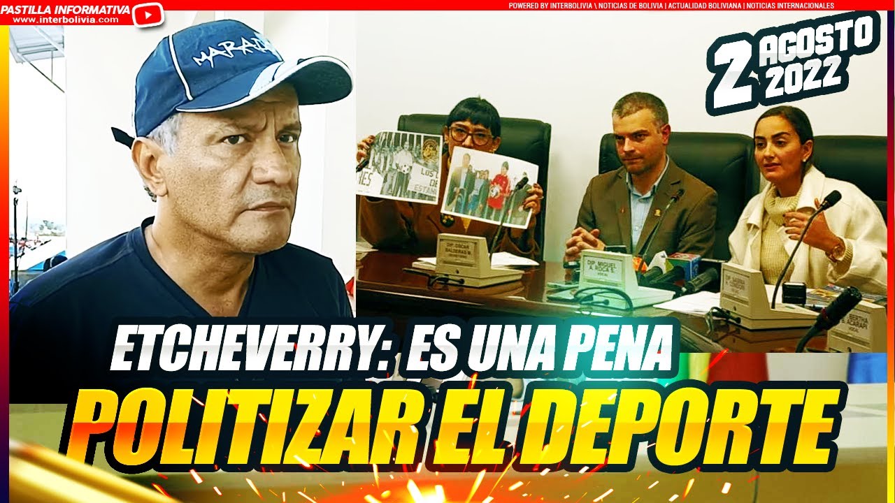 🔴 EL DIABLO ETCHEVERRY FELICITA LA ORGANIZACIÓN DE LA COPA EVO YouTube