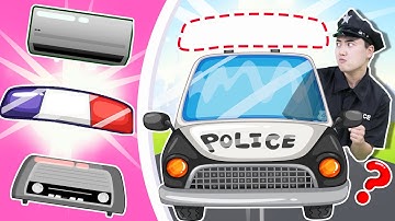 Ai đã lấy đèn báo động của xe cảnh sát? 👮🚓🚨 | Wolfoo Show Tiếng Việt | Nhạc thiếu nhi vui nhộn