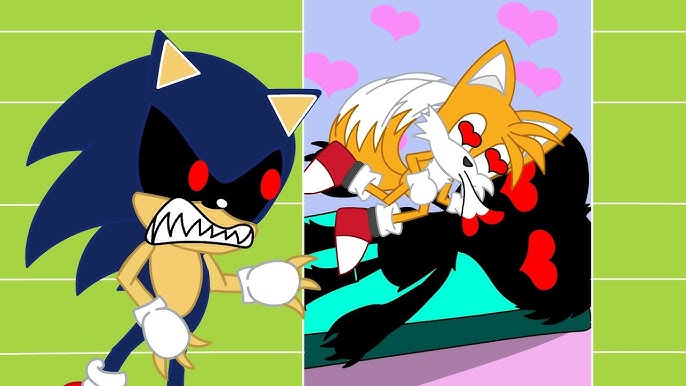 Cartoon Sonic EXE Love Amy Exe Granny - Sonic exe vs Knuckles - Sonic The  Hedgehog 2021 TZL Games