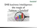 SMB Business Intelligence: The magic of Tableau and DataSelf