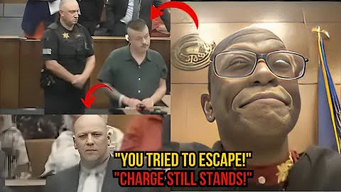 Judge Boyd SHOCKS Defendant “Your Escape Charge STANDS!”