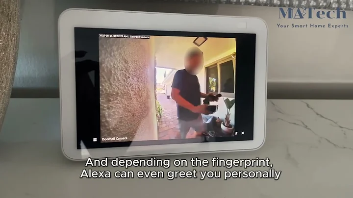 Unlock Your Door with a Fingerprint – UniFi G4 Doorbell Pro + Home Assistant + Alexa! 🔐