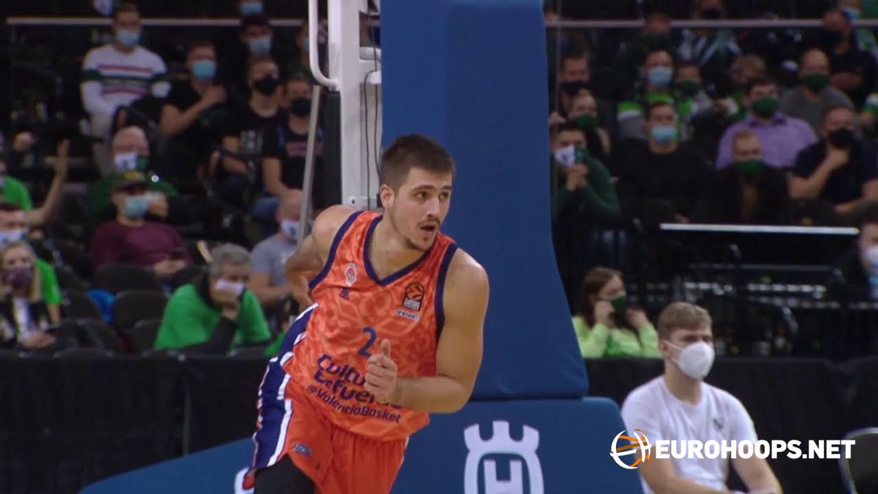 Zalgiris Kaunas - Valencia Basket 82-94: Vanja Marinkovic (16 points)