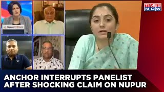Padmaja Joshi Interrupts Panelist After He Says That Delhi Police Has Soft Corner For Nupur Sharma screenshot 5